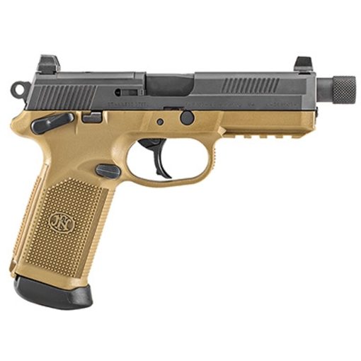 Buy FN FNX 45 Tactical, 45 ACP, 5.3" TB, 15rd, NS, Flat Dark Earth Frame