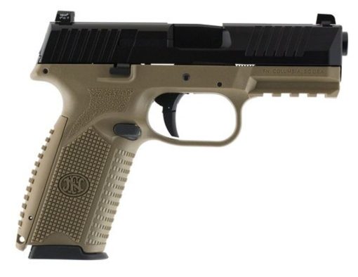 Buy FN 509 NMS 9mm, Flat Dark Earth/Black, No-Manual Safety, LE, 17rd