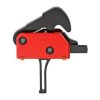 Buy POF Drop-In Two Stage Straight Trigger, KNS Pins, Black/Red