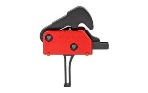 Buy POF Drop-In Two Stage Straight Trigger, KNS Pins, Black/Red