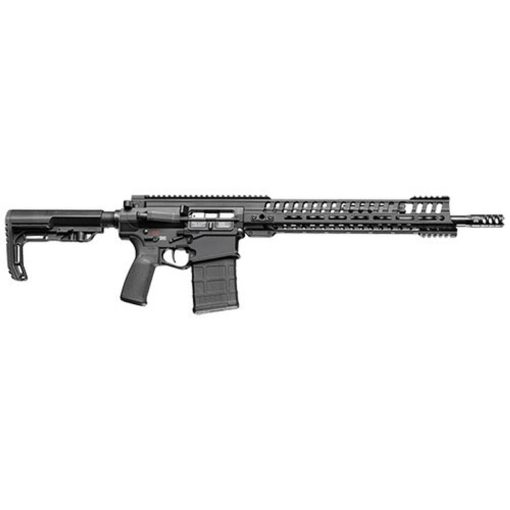 Buy POF P308 Edge Rifle 308 Win, 16.5" Barrel, 5 Pos Piston Gas Block, 14.5" M-Lok Edge Rail, Black, MagPul 20rd