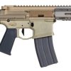 Buy Q LLC Honey Badger AR-15 Pistol 300 Blackout 7" Barrel Flat Dark Earth