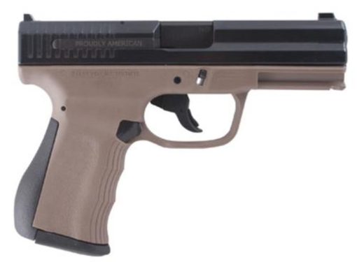 Buy FMK 9mm 4" 14rd Dark Earth Grip Tan Finish