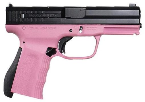 Buy FMK 9mm 4" 14rd Black MT Pink Synthetic Grip