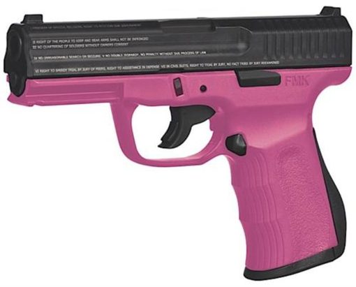 Buy FMK DAO 9mm 4" Barrel, Pink Poly Grip/Frame Black, 10rd