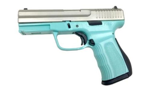 Buy FMK 9C1 G2 9mm, 4", 10rd, Light Blue Polymer Frame, Silver Slide