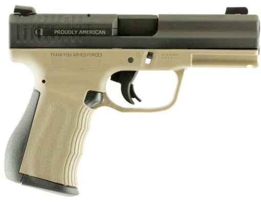 Buy FMK 9C1G2-FAT 9mm, 4" Barrel, Fast Action Trigger, Extra Mag, Burnt Bronze -, Silver Barrel, 14rd