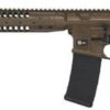 Buy LWRC IC-A5 Rifle 5.56mm NATO 16" Spiral Fluted Barrel Compact Stock Patriot Brown 30 Rd Mag