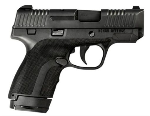 Buy Honor Defense Honor Guard Sub-Compact Double 9mm +P, 3.2", 7rdrd/8+1rd Mag, Ambi Safety