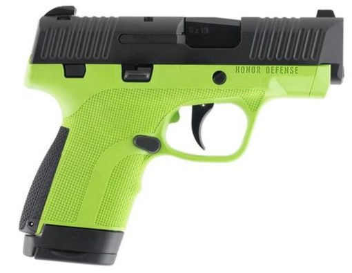 Buy Honor Defense Honor Guard, Sub-Compact 9mm, 3.2", 7rd, Acid Green