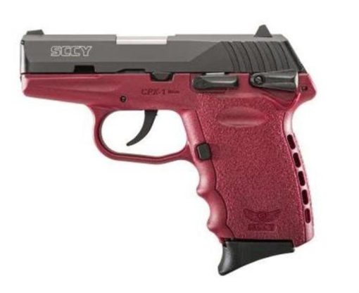 Buy SCCY CPX-1 9mm, 3.1" Barrel, Crimson Frame, Black Slide, 10rd