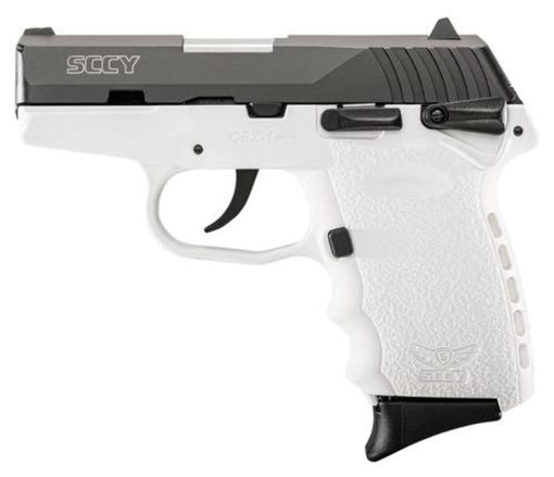 Buy SCCY CPX1 9mm, 3.1" Barrel Ambo Safety White Polymer Frame 10rd Mag