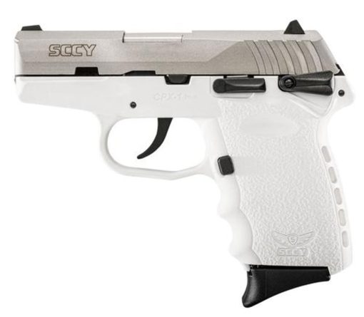 Buy SCCY CPX-1, 9mm, 3.1", 10rd, White Polymer Grip, SS Slide