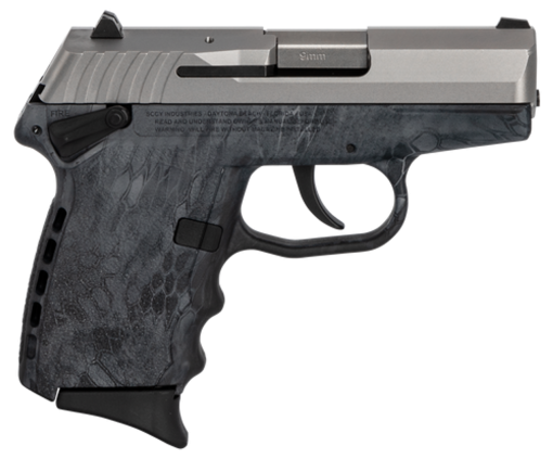 Buy SCCY CPX-1 Carbon 9mm, 3.1" Barrel, Kryptek Typhon Polymer Grip, Stainless Steel Slide, 10rd