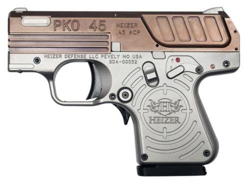 Buy Heizer PKO 45 ACP, 2.75", 5rd, Stainless Steel Frame, Copper Finish Slide