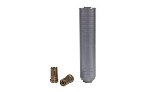 Buy Q Thunder Chicken Rifle Suppressor, 1.75" Diameter, 8.125" Length, 7.62/300Blk/300 Win, Titanium, Black, Quickie Fast Attachment