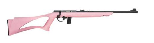 Buy Mossberg 802 Plinkster Bolt 22LR 18" Barrel, Pink Synthetic Sport Grip Stock Blued, 10rd