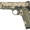 Buy Remington Custom Shop 1911 R1 Enhanced Commander 45 ACP 4.25" Barrel, Bobtail Grip, Cerakote 2 Color