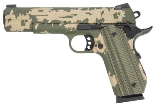 Buy Remington Custom Shop 1911 R1 Enhanced Commander 45 ACP 4.25" Barrel, Bobtail Grip, Cerakote 2 Color