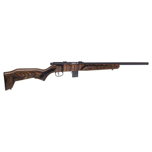 Buy Savage 93 Minimalist 22WMR, 18" Sporter Barrel, Brown Laminate Finish, Laminate Stock, 2 Piece Weaver Base, 10rd