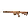 Buy Windham 308WIN/762NATO, 18" Fluted Medium Profile Barrel, 1:10 Twist, A2 Flash Suppressor, Cerakote Finish, Brown Color, Fixed A2 Stock, STARK Pistol Grip, 15 M-Lok Handguard, Wood Grain Hydrodipped Pattern