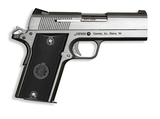 Buy Coonan Compact 357 Mag, 4", Black Ionbond Stainless, Fixed White Dot Sights, Black Alum Grips, 2 Mags (Special Order)