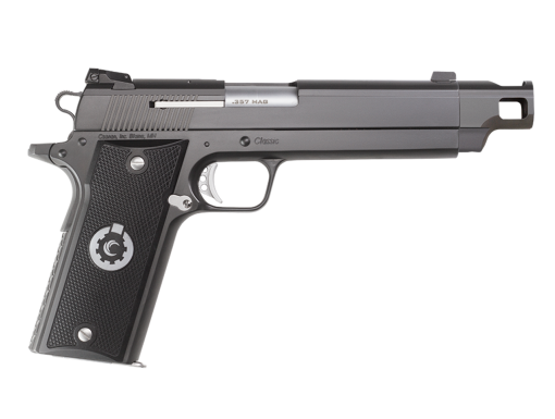 Buy Coonan Compensated 357 Mag, 5.7", Black Ionbond Stainless, Fixed Night Sights, Black Alum Grips, 2 Mags (Special Order)