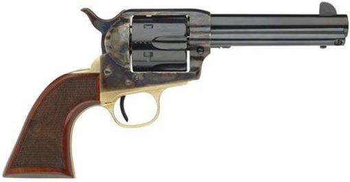 Buy Taylors 1873 Ranch Hand 45 Colt 4.75" 6 Checkered Walnut Blued