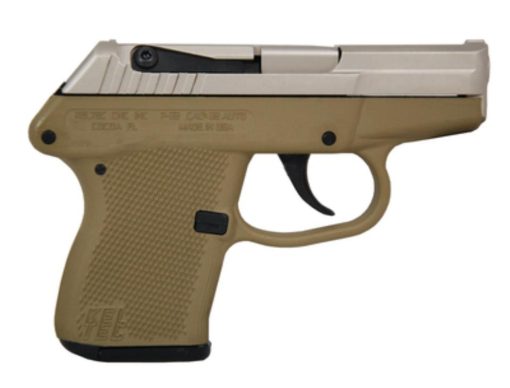 Buy Kel-Tec P-32 .32 ACP 2.68" Barrel Nickel Boron Coated Slide Tan Grip/Frame Double Action Only 7rd