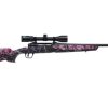 Buy Savage Axis II XP Compact 6.5 Creedmoor, 20" Barrel, Muddy Girl, Matte Black, Bushnell Banner 3-9x40mm, 4rd