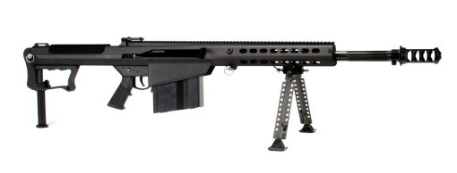 Buy Barrett M107A1 50 BMG, 20" Barrel, Black Cerakote Finish, Synthetic Stock, Front/Rear Flip Sights, 10Rd, 1 Magazine, Bipod, Pelican Hard Case