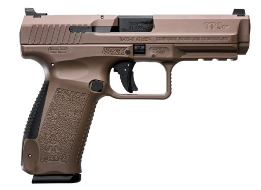 Buy Canik TP9SF 9mm, 4.46" Barrel, Flat Dark Earth, Cerakote, Black, 18rd