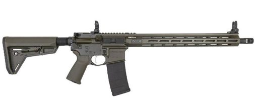 Buy Springfield SAINT Victor AR-15 223/5.56, 16" Barrel, 1:8 Twist, Olive Drab Green, 15" M-LOK Handguard, Flip Up Front and Rear Sights, 30Rd PMAG