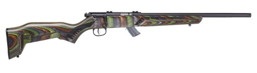 Buy Savage Mark II 22LR, 18" Barrel, Green Finish, Laminate, 2-piece Weaver Base, 10rd