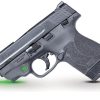 Buy Smith & Wesson M&P Shield M2.0 9mm, *MA*, 3.1" Barrel, Crimson Trace Green Laser, Black, 7rd/8rd