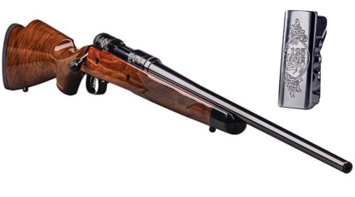 Buy Savage 110 125th Anniversary 308 22" Barrel, AccuTrigger, Black Walnut Monte Carlo Stock, Limited to 1894 Rifles Made