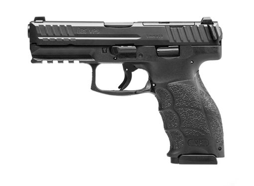 Buy HK VP9 OR, Striker Fired, 9mm, 4.09" Barrel, Polymer Frame, Black, 3 Dot Sights, Optics Ready, 10Rd, 2 Magazines