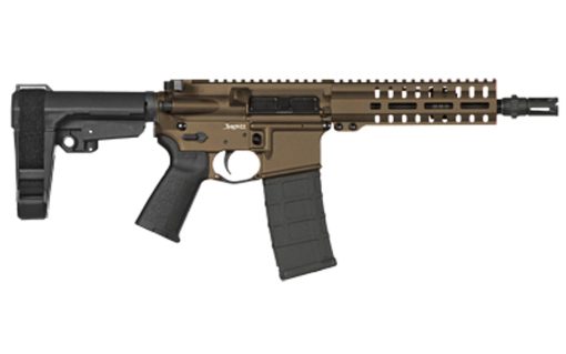 Buy CMMG Mk4 Banshee 300 Blackout, 8" 1:7 Twist Barrel, Midnight Bronze, RipBrace, DefCan 3 Flash Hider, Threaded 5/8-24, RML7 Guard, Magpul Grip, 30rd