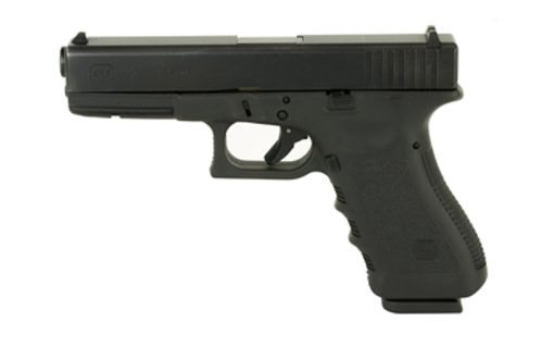 Buy Glock, 22, Safe Action, Full Size Pistol, 40 S&W, 4.48" Barrel, Polymer Frame, Matte Finish, Fixed Sights, 15Rd, 2 Magazines, Glock OEM Rail, Rebuilt