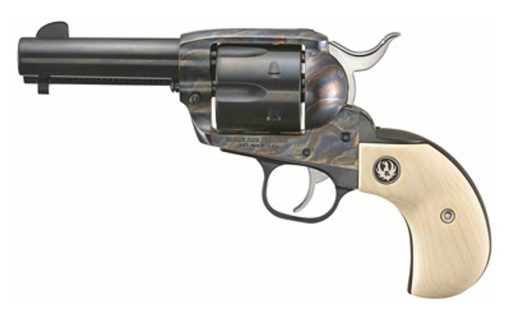 Buy Ruger Vaquero Dude .357 Mag, 3.75" Barrel, Ivorylite Birdshead Grip, 6rd