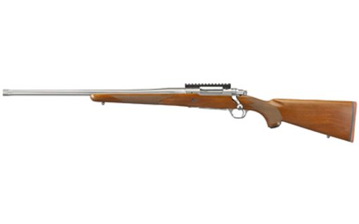 Buy Ruger Hawkeye Hunter 6.5 Creedmoor, 22" Free Floated Cold Hammer Forged Barrel, 5/8X24 Threads, Satin Stainless Finish, Walnut Stock, Left Hand, LC6 Trigger, 4rd