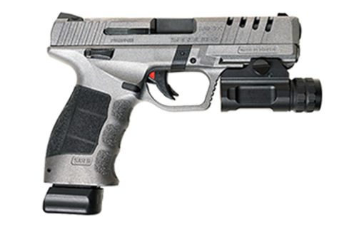 Buy SAR X-9 Striker Fired Pistol, 9mm, 4.4" Barrel, Polymer Frame, Cerakote Platinum Finish, 1-17 Round, 1-19 Round