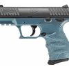 Buy Walther CCP M2, Compact Pistol, 9mm, 3.54" Barrel, Polymer Frame, Blue Titanium Finish, 2-8rd Magazines