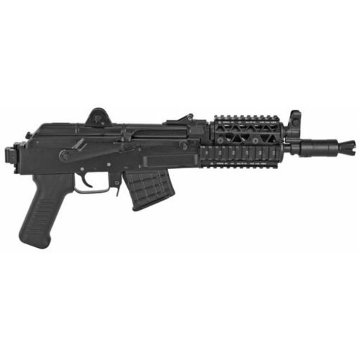 Buy Arsenal SAM7K-04R Pistol, 762X39, 10.5", Steel, Black, Adjustable Sights, Quad RailRear Attachments