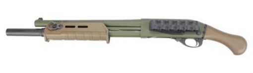 Buy Remington Custom Shop Tac-14 DEMO, 12 Ga, 14" Ported, Ext. Mag Tube, OD Green/FDE, Demo Model