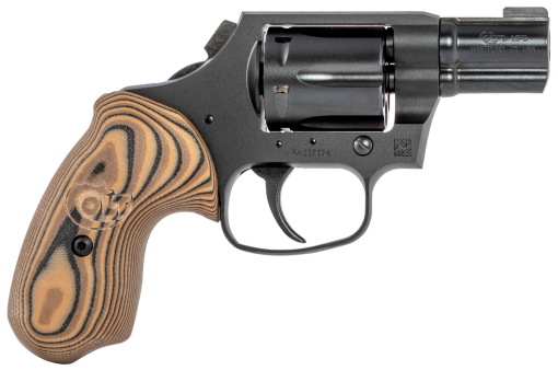 Buy Colt Night Cobra, Revolver, 38 Special, 2" Barrel, Steel Frame, Black, VZ Hyena Brown Grips, 6Rd, Brass Bead Front Sight