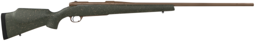 Buy Weatherby Mark V Weathermark LT 300 Weatherby Mag, 26" Barrel, Flat Dark Earth Cerakote Green, Monte Carlo Stock, Left Hand, 3rd