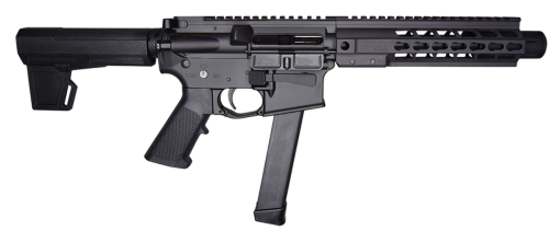 Buy Brigade BM-9 9mm, 9" Barrel, Black Graphite and Cerakote, Pistol Brace, 33rd