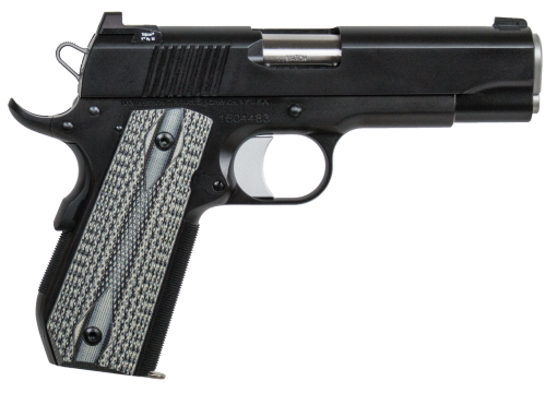 Buy Dan Wesson Valor V-Bob 1911 45 ACP 4.25" Barrel Black Duty Finish Stainless Steel Black Polymer Grip. 8rd Mag