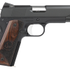 Buy Dan Wesson Guardian 38 Super 4.25" Barrel Black Duty Finish Stainless Steel Wood Grip, 9rd Mag